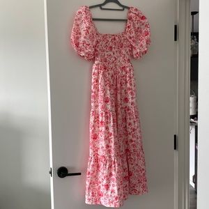 Abercrombie midi floral dress (MP)